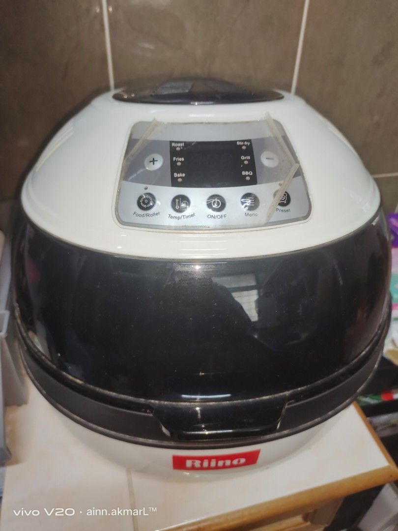 RIINO AIR FRYER 10L TV Home Appliances Kitchen Appliances Fryers on Carousell