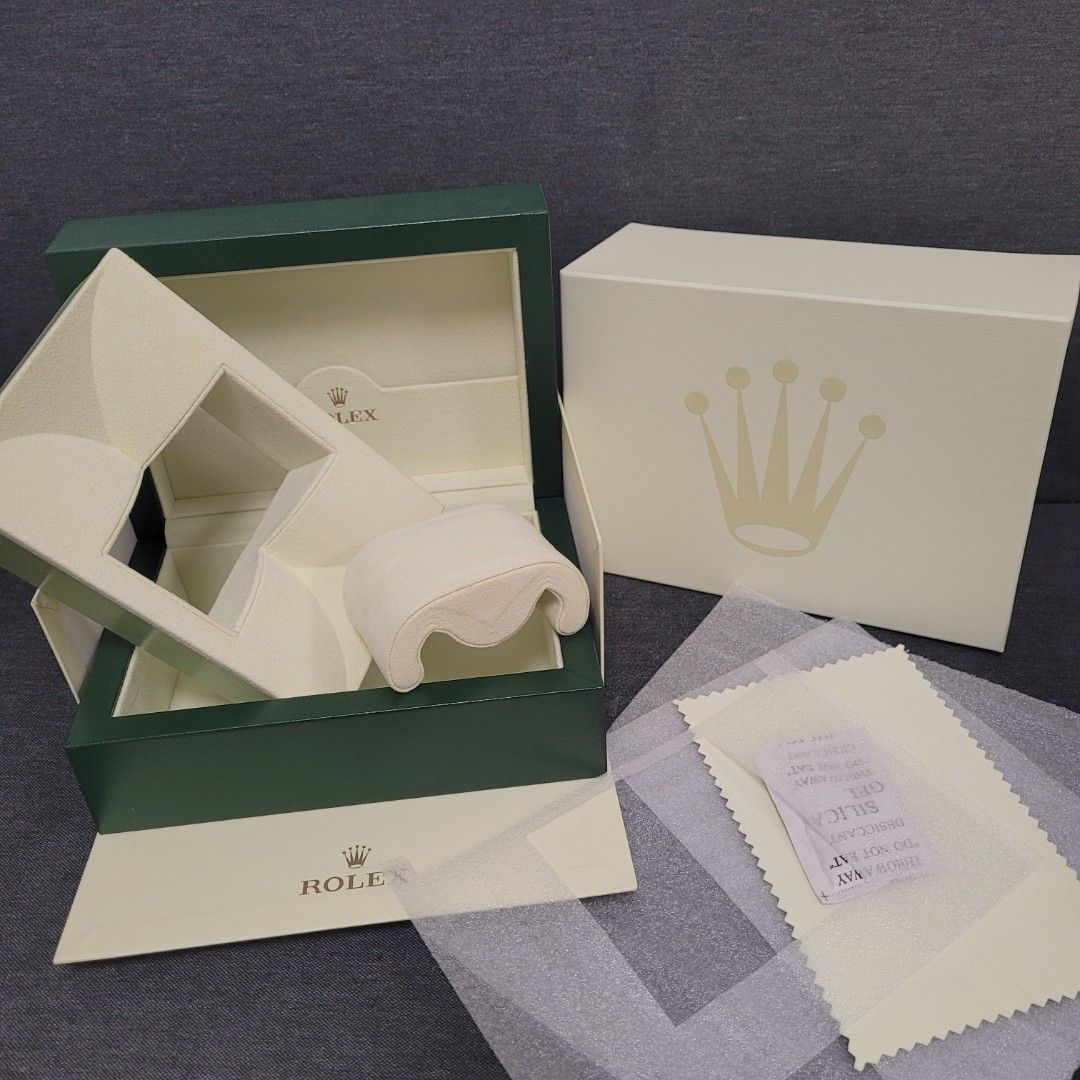 Rolex box (M size) genuine #39139.04, 名牌, 手錶- Carousell