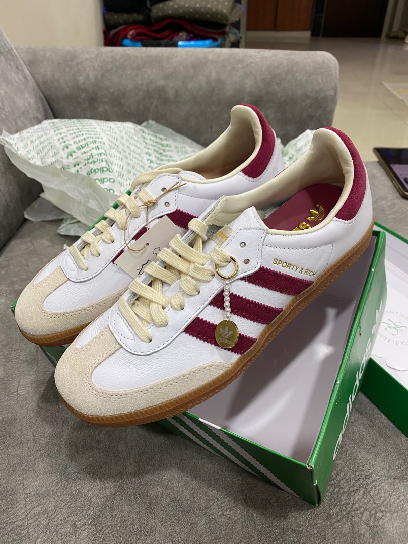 Samba B samba og x sporty and rich, Women's Fashion, Footwear, Sneakers on ...