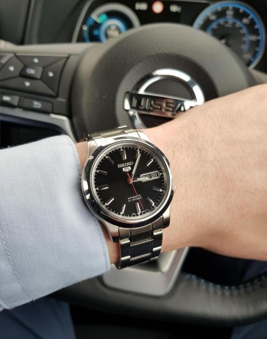 Seiko men's snk795 clearance