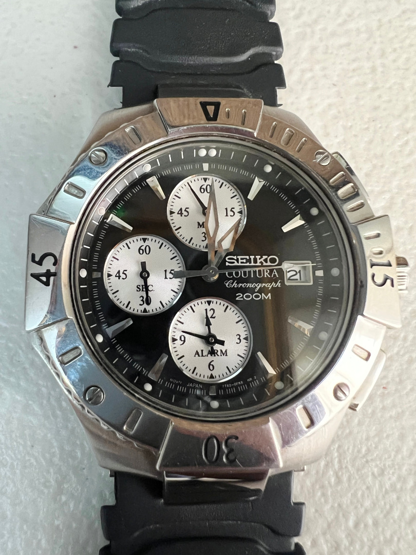Seiko coutura top chronograph 200m