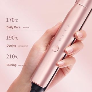 ShowSee Automatic Hair Curler Multi-Function Hair Styler Collagen Coating Curler E2 Pink