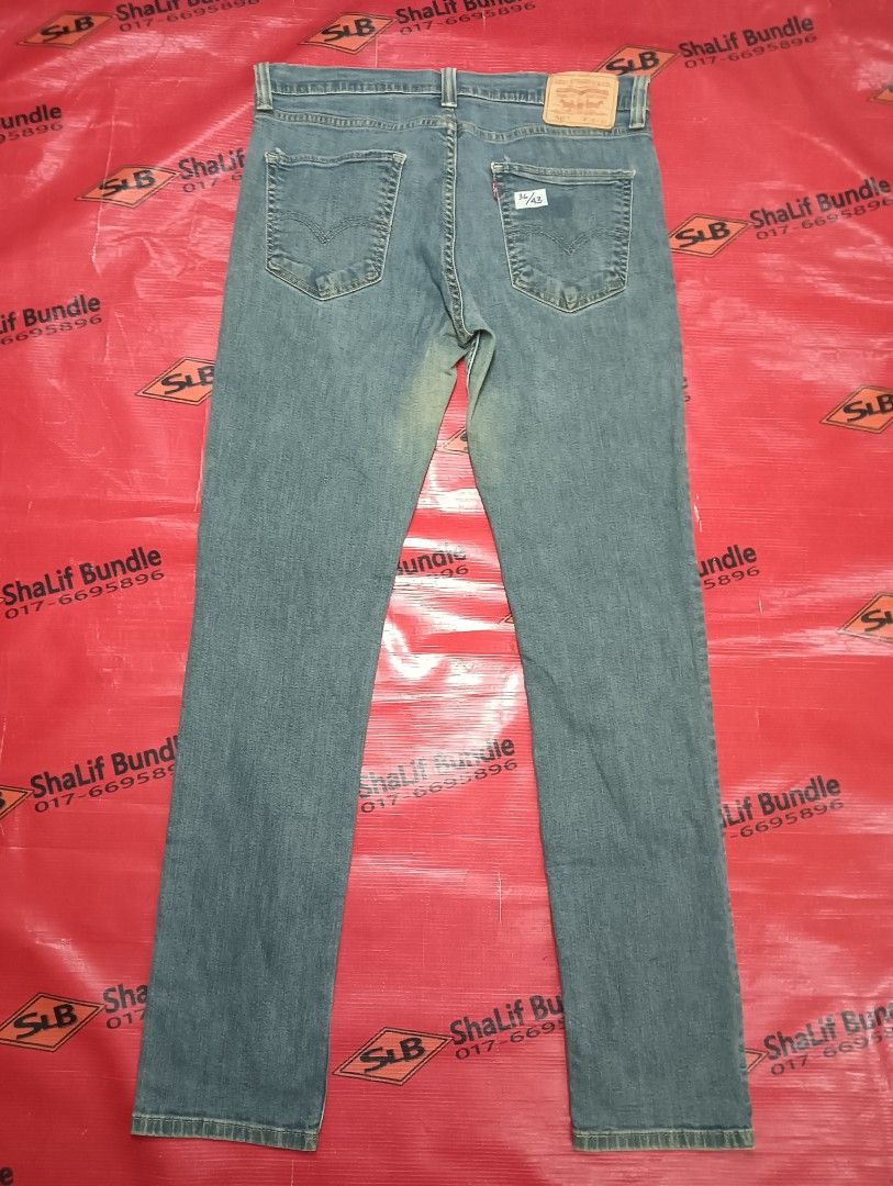 Size 36 43 Levis 511 Slim Fit made in Colombia