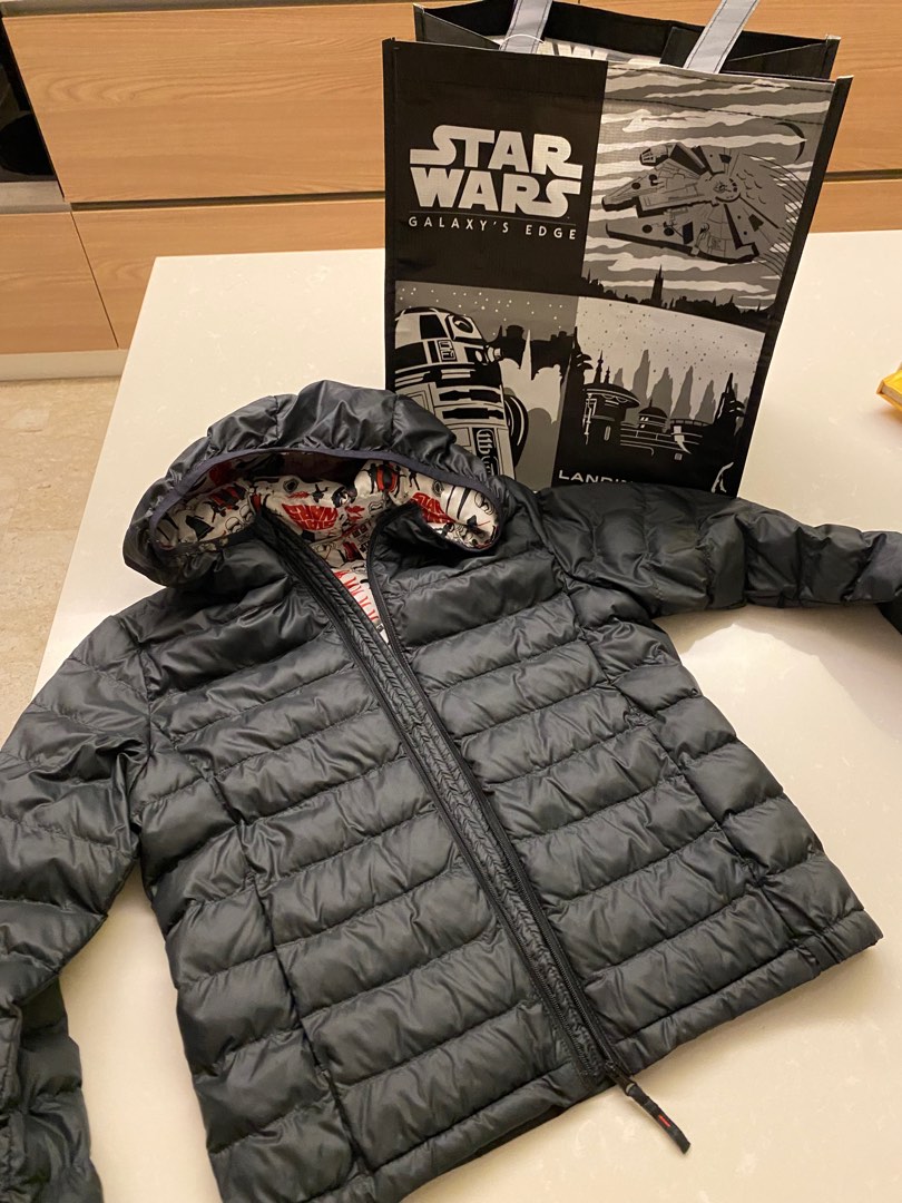 Star Wars Puffer Jacket Size 130 Babies Kids Babies Kids Fashion on Carousell