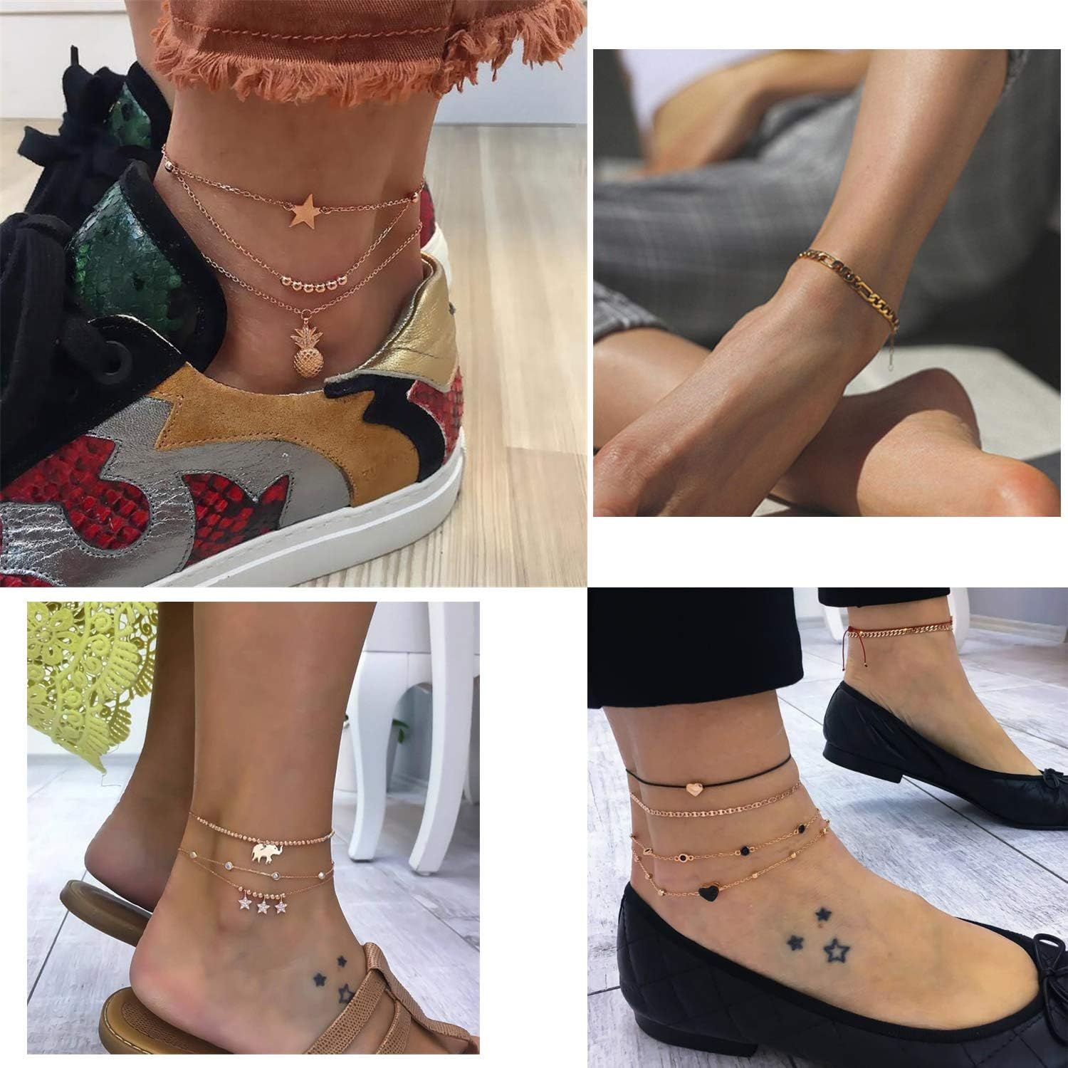 Cute cheap ankle best sale bracelets