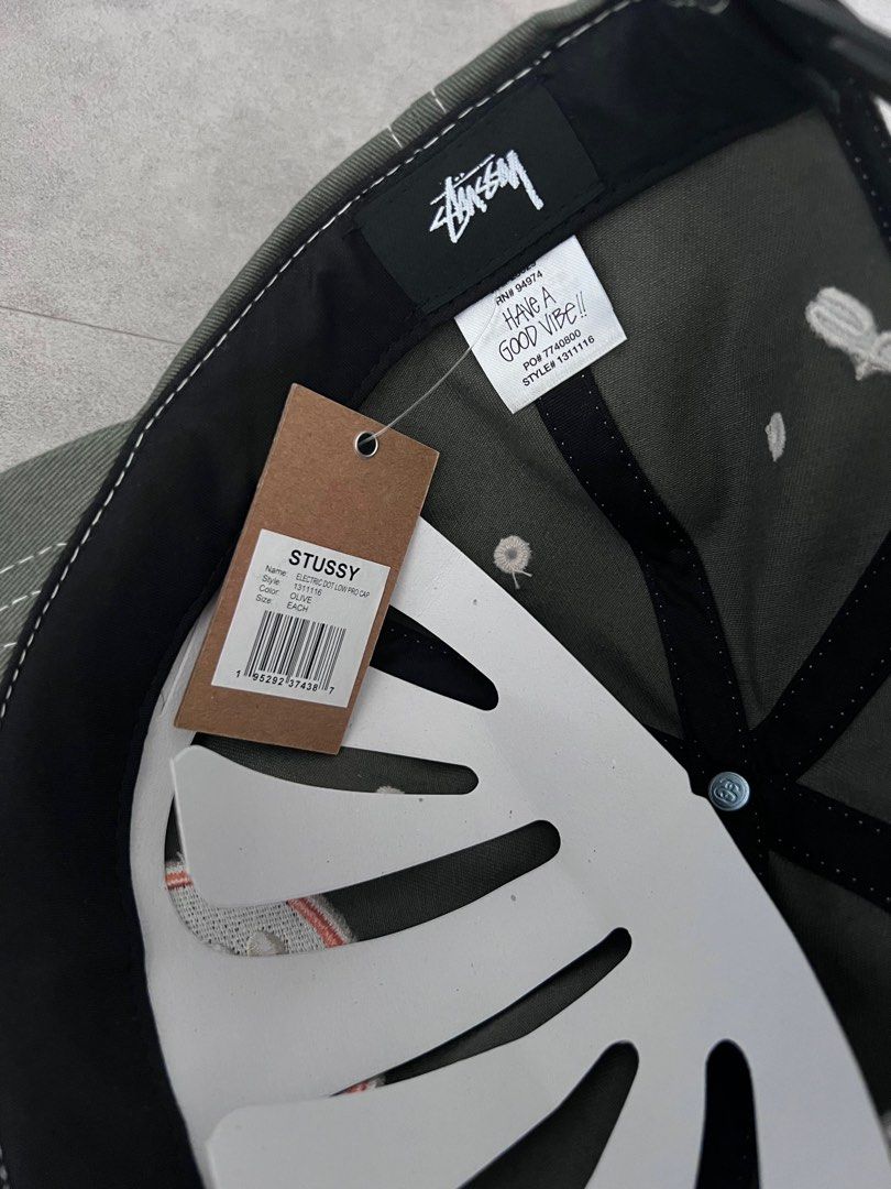 Stussy Electric Dot Low Pro Cap, Men's Fashion, Watches