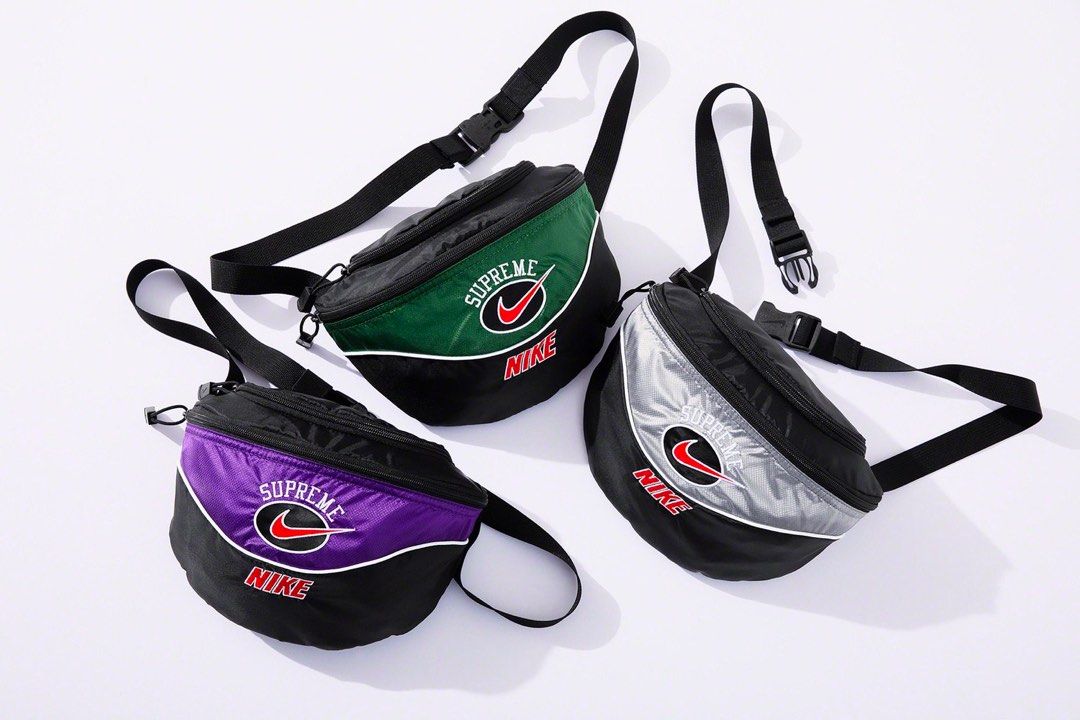 Supreme nike new arrivals shoulder bag green