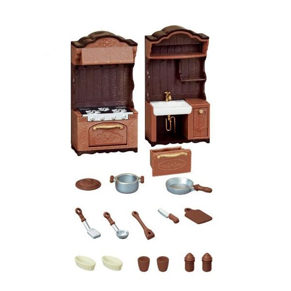 Sylvanian Families Classic Brown Furniture Kitchen Stove Cupboard Dining Table Bed Desk TV Telephone Sofa Doll House Accessories Miniature Toys (Category: Kids Toys) located in Quezon City. Submitted by cloverlaneph (Listing ID 1288737997, Image 3). Description: Stock Availability and Order Form: https://cloverlaneph.myshopify.com/ On Hand in Manila, Ready to Ship Brand New and Sealed Authentic Sylvanian Families Limited Edition from Japan Classi