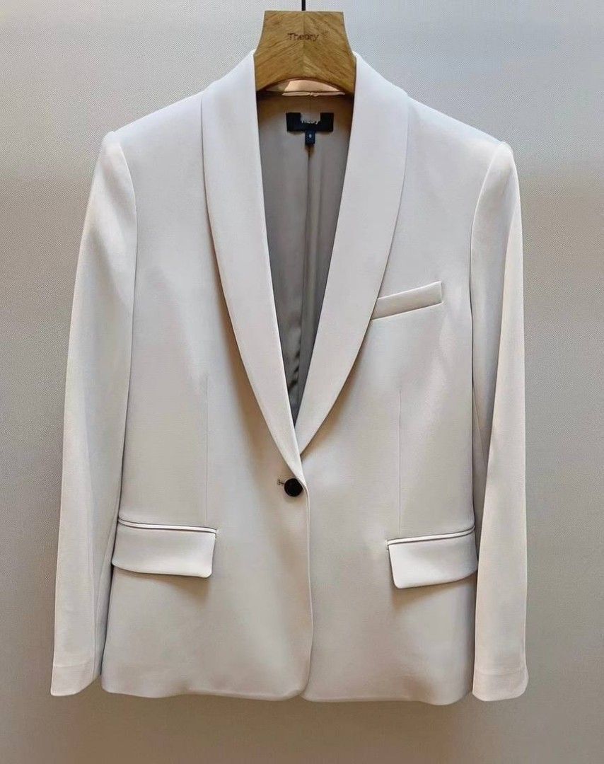 Theory shawl collar blazer discount