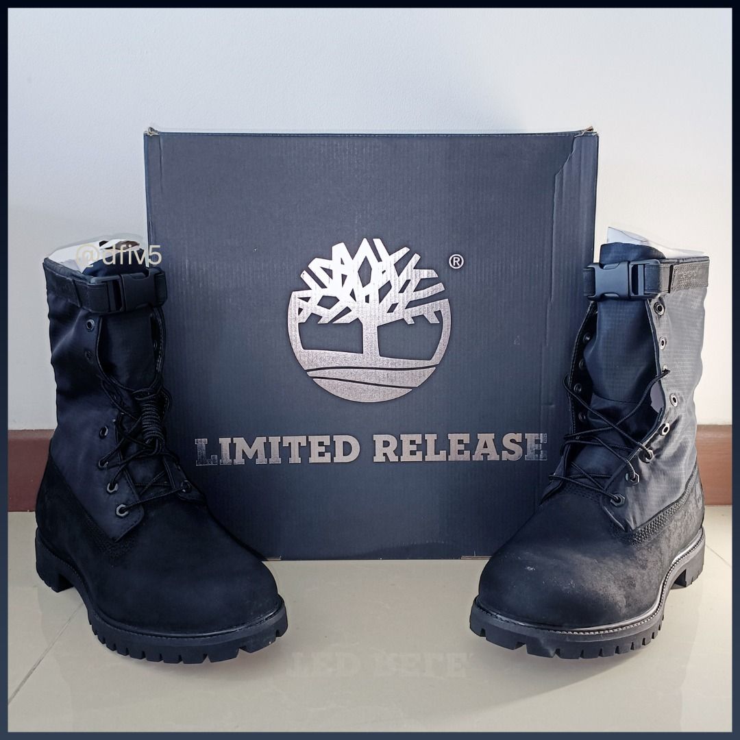 Men's special release leather cheap gaiter boots