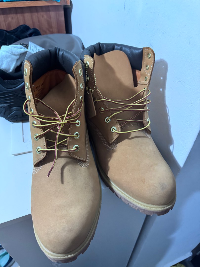 Mens black timberland boots size 12 outlet