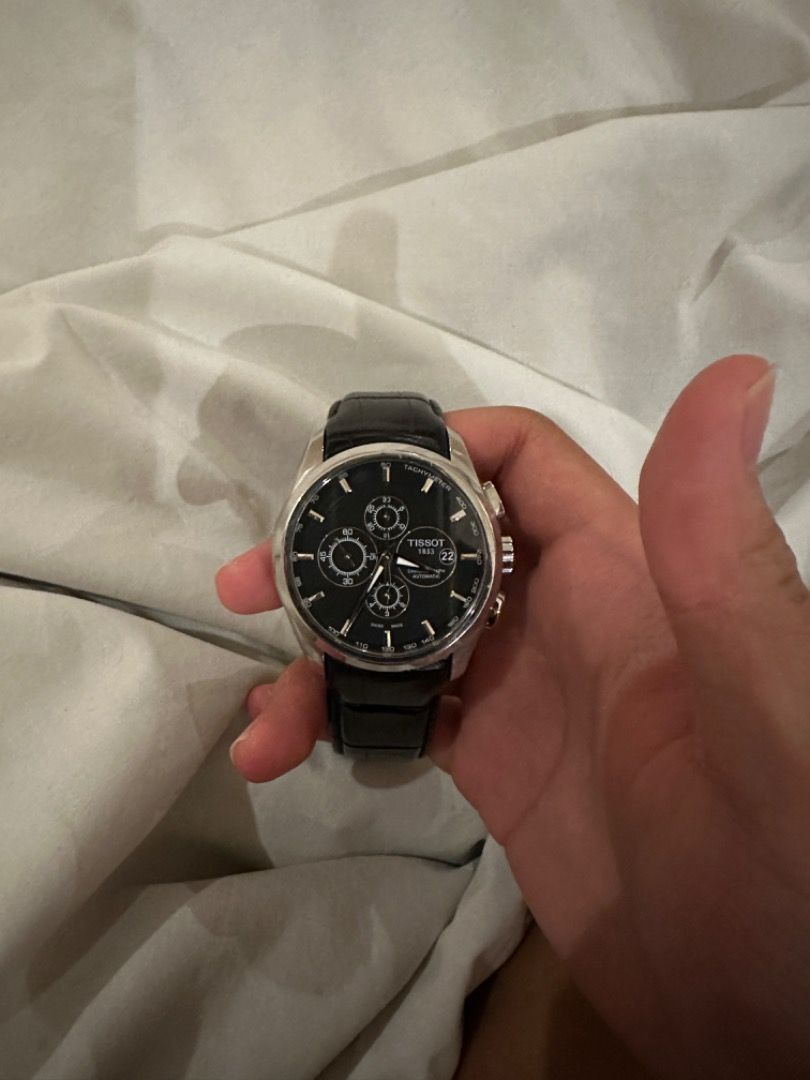 Tissot Automatic Chronograph Courtier, Men's Fashion, Watches