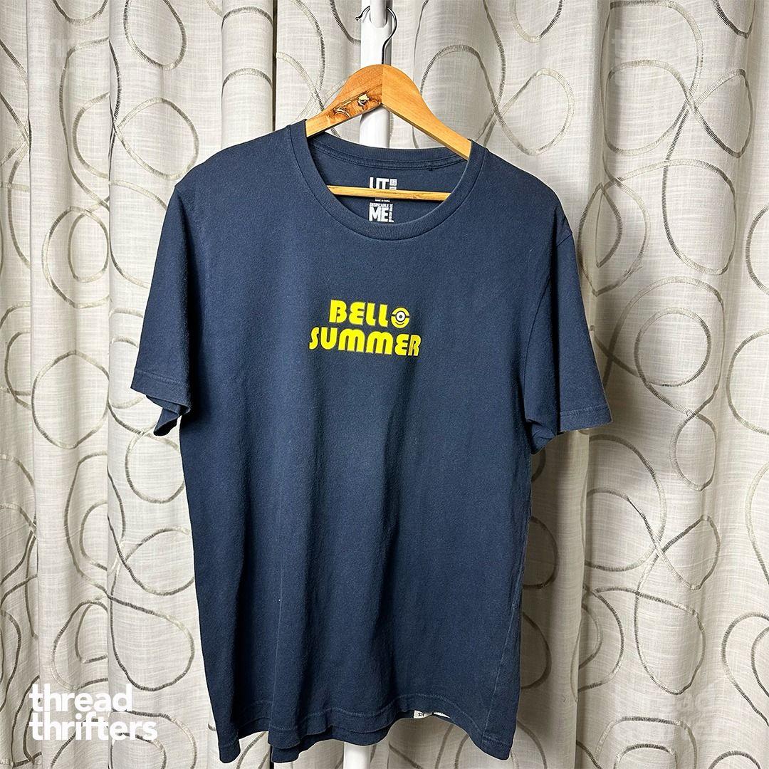 TTT063 - Uniqlo x Despicable Me (Category: Tshirts & Polo Shirts ) located in Quezon City. Submitted by threadthrifters (Listing ID 1288817949, Image 1). Description: Item Code: TTT063 Brand: Uniqlo x Despicable Me Dimes: 23" x 29" Size on Tag: XL Material: Cottoon Price: 200.00 Features/flaws: good condition, minimal signs of usage, .