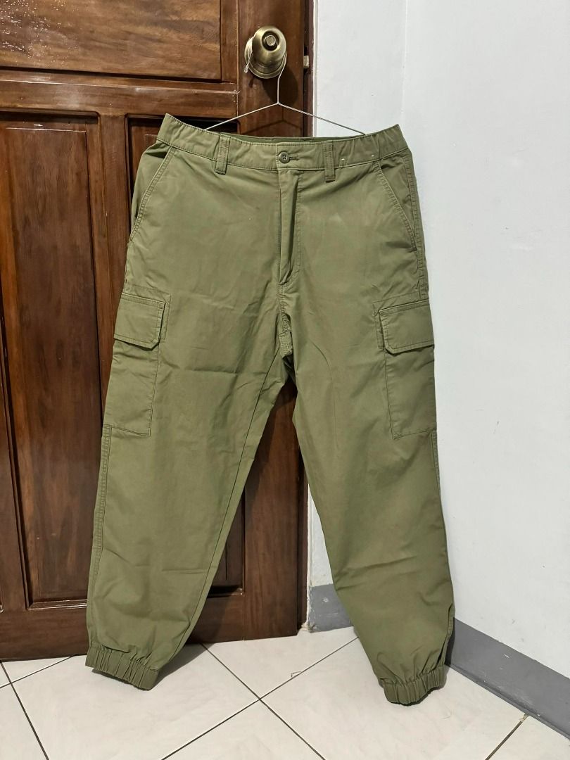 Ezy wide fit sales cargo jogger pants