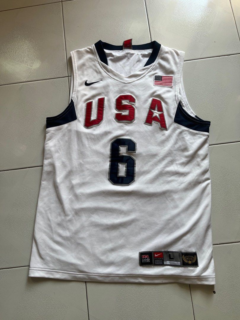 Lebron james cheap olympic jersey