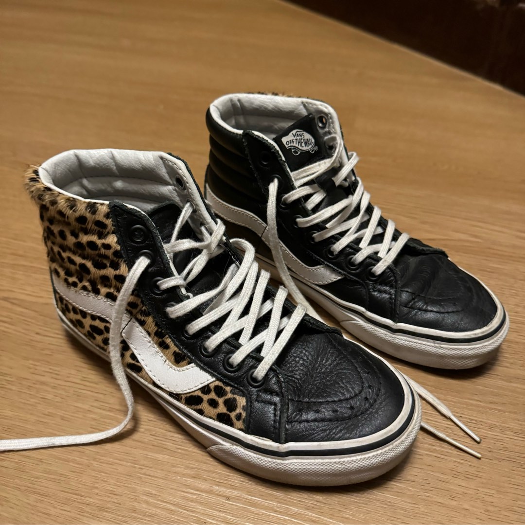 Furry high cheap top vans