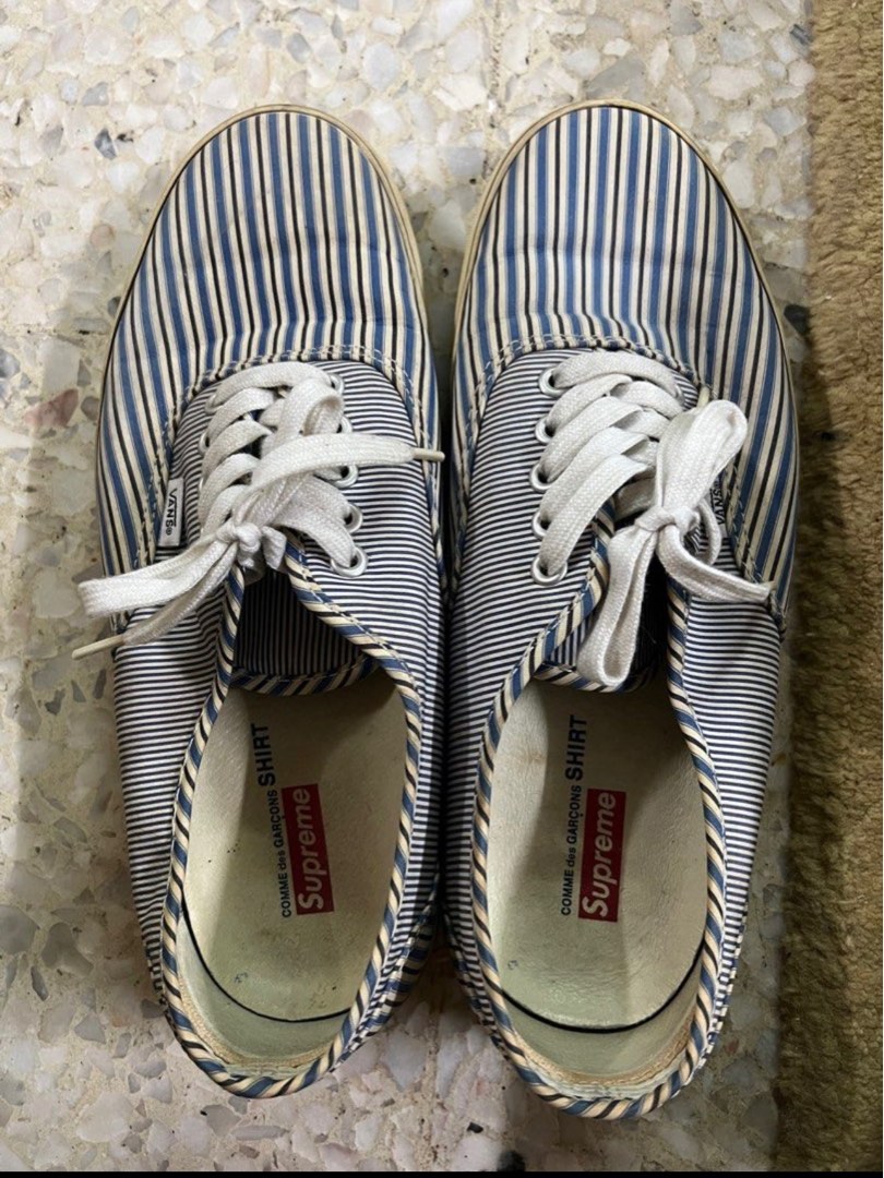 Vans Oldskool x Supreme x CDG Men s Fashion Footwear Sneakers
