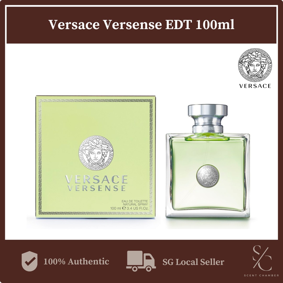 Versace versense 100 ml tester best sale