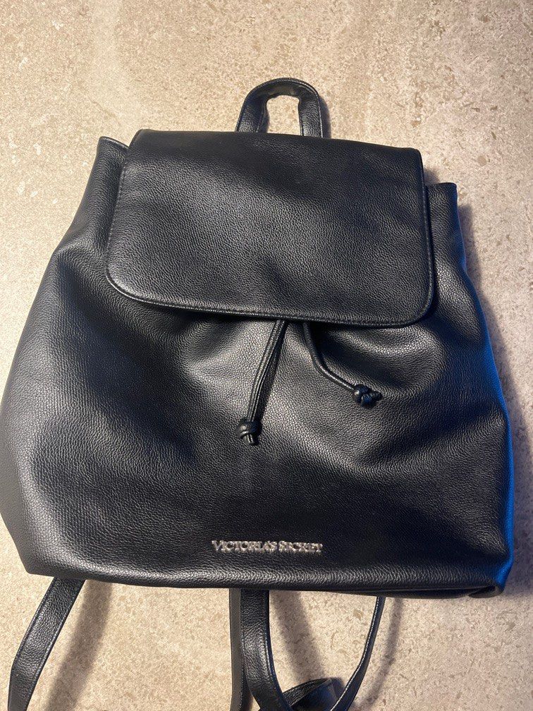 Victoria secret leather backpack top