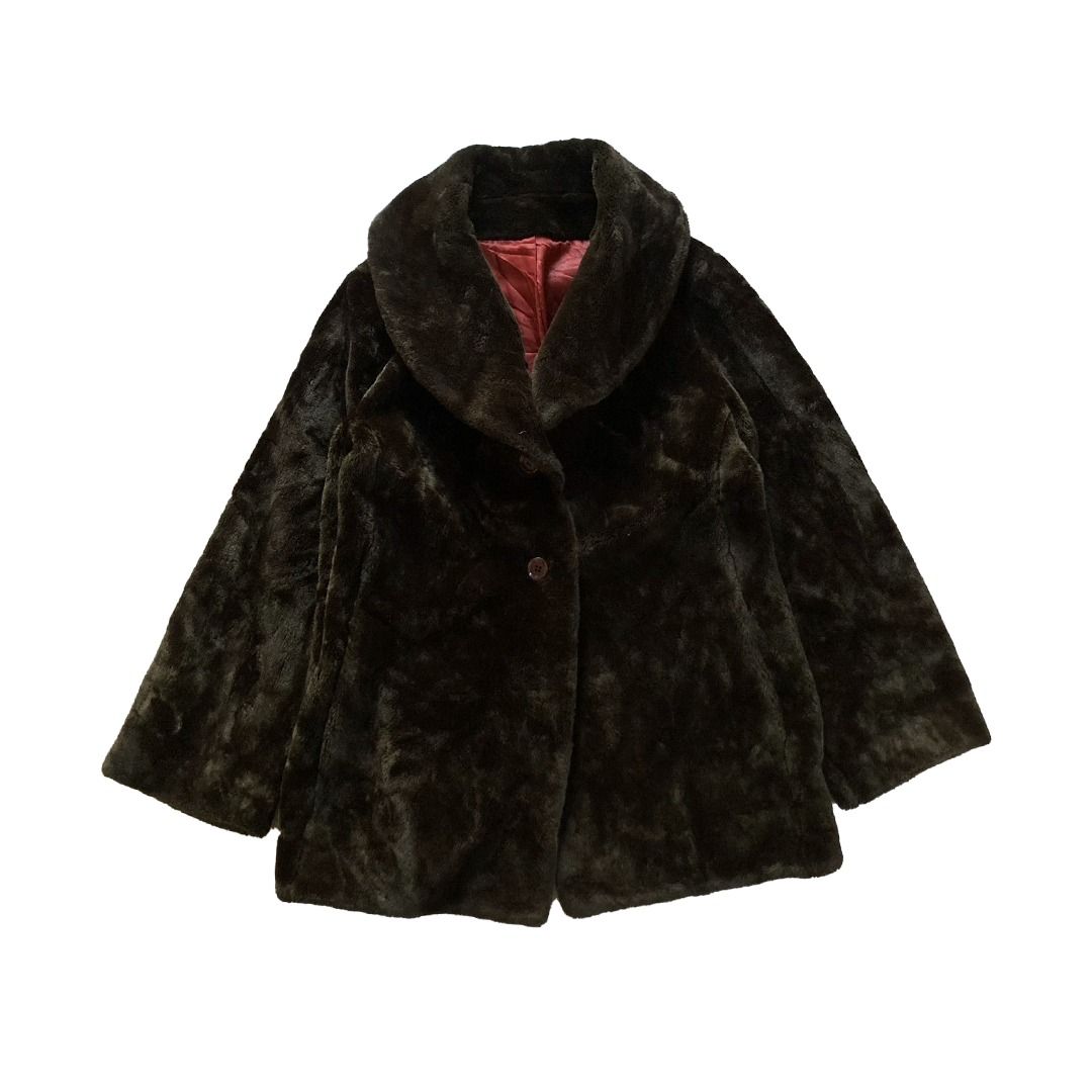 Vintage faux fur jacket online