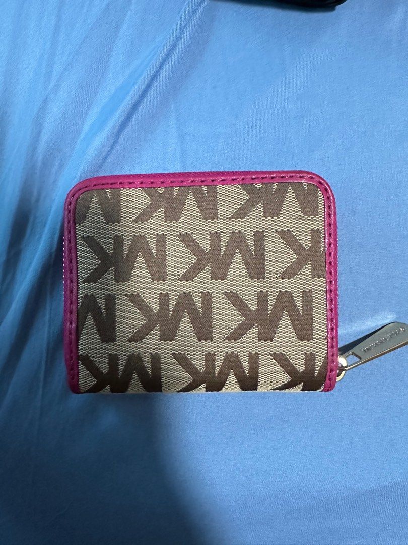 Michael kors sales vintage blue wallet