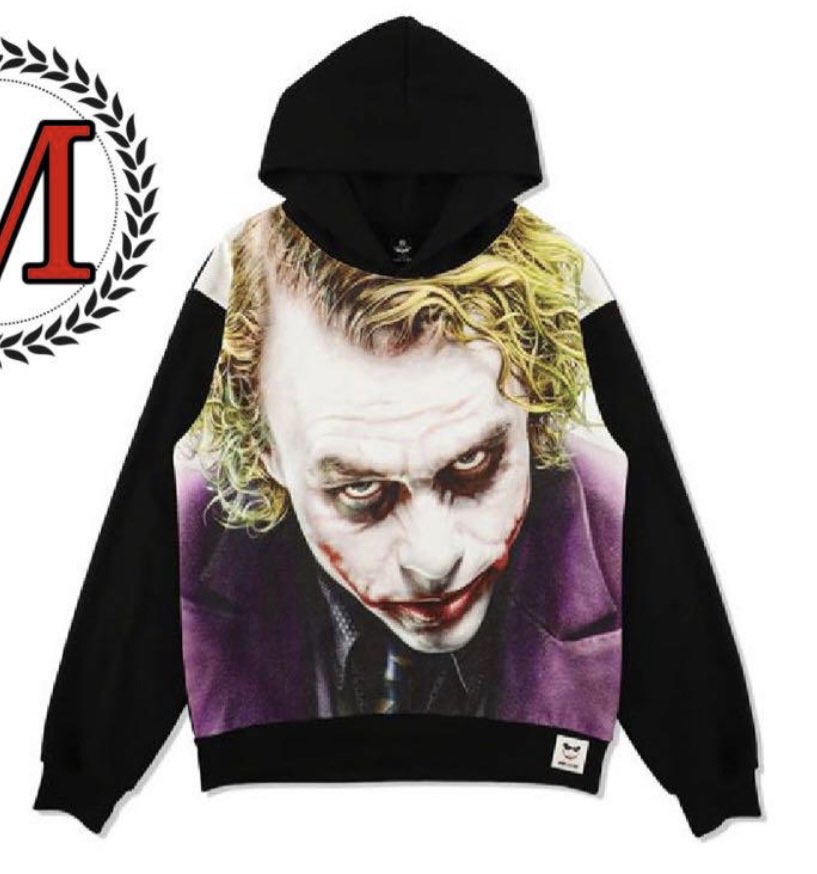 WIND AND SEA x The Dark Knight The Joker SIZE : M, 男裝