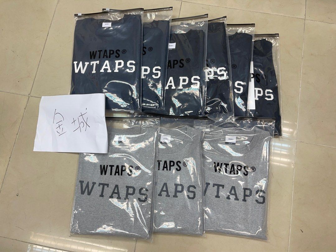 WTAPS COLLEGE/LS/COTTON, 男裝, 上身及套裝, T-shirt、恤衫、有領衫 