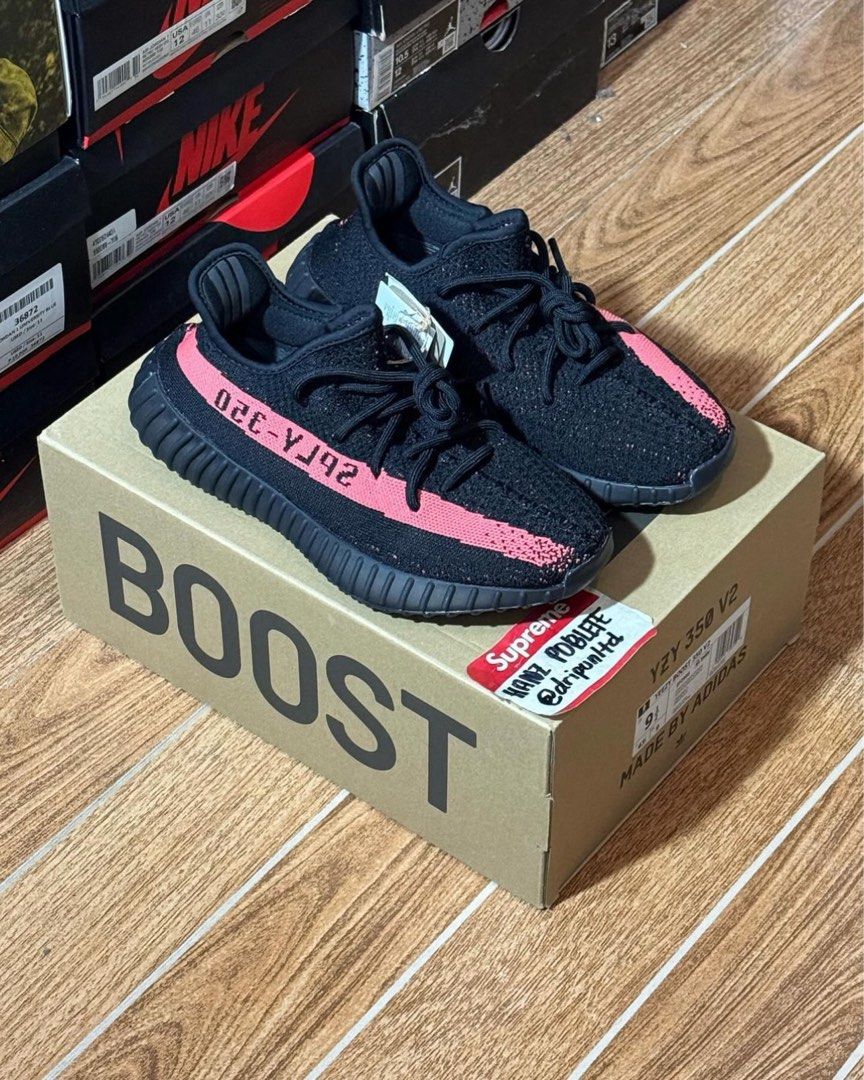 Yeezy pink stripe new arrivals