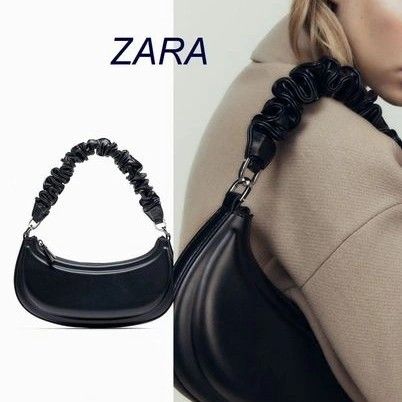 ZARA HALF MOON BAG (Category: Purses & Pouches) located in Paranaque City. Submitted by brandedlab (Listing ID 1288815675, Image 2). Description: used onc3 only.