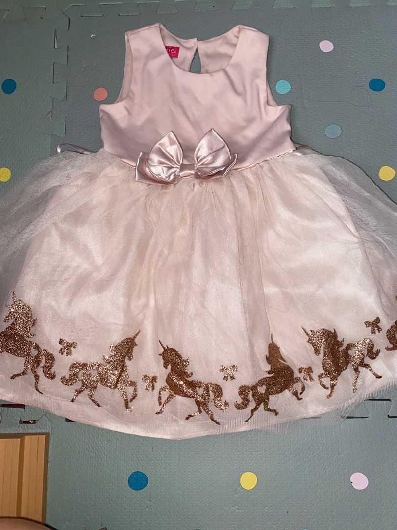 Zunie glitter online unicorn dress