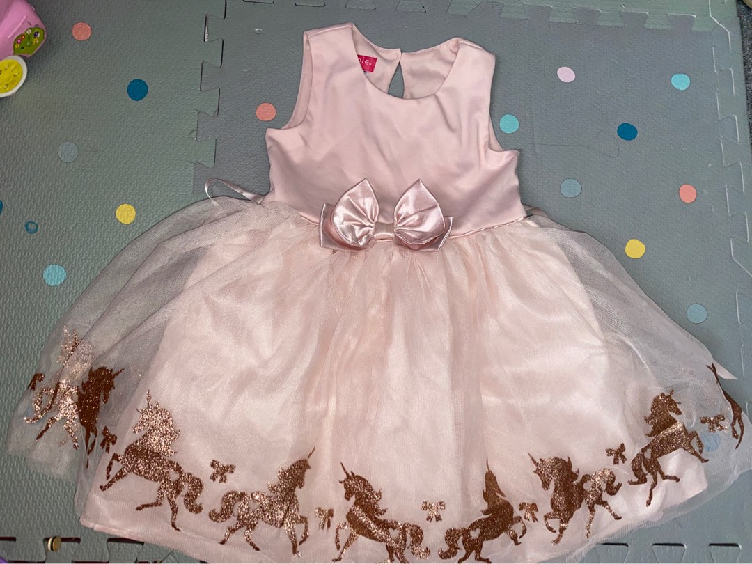 Zunie glitter unicorn dress clearance