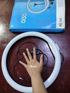 36cm Ringlight BULB TYPE ( No stand)