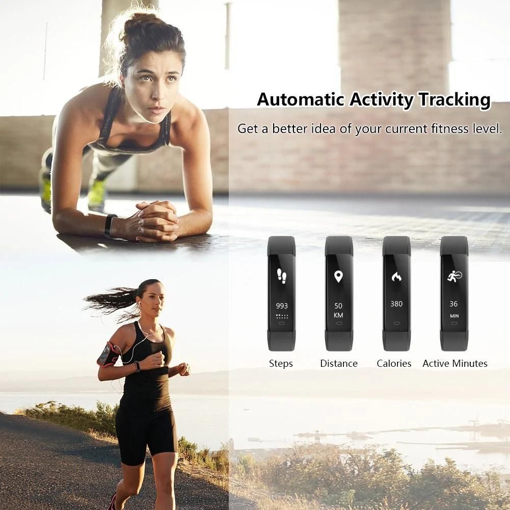 Letsfit fitness hotsell tracker id115u