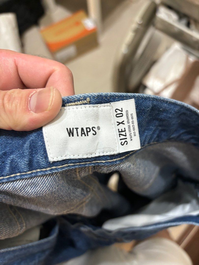 出售 Wtaps 22aw straight trousers 牛仔褲 222WVDT-PTM08