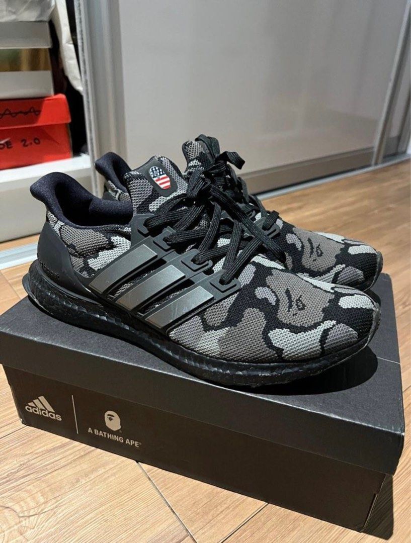 Ultra boost 4.0 store bape camo black