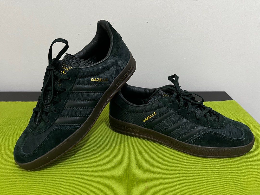 Adidas Original Indoor Gazelle Shadow Green, Men's Fashion, Footwear,  Sneakers on Carousell