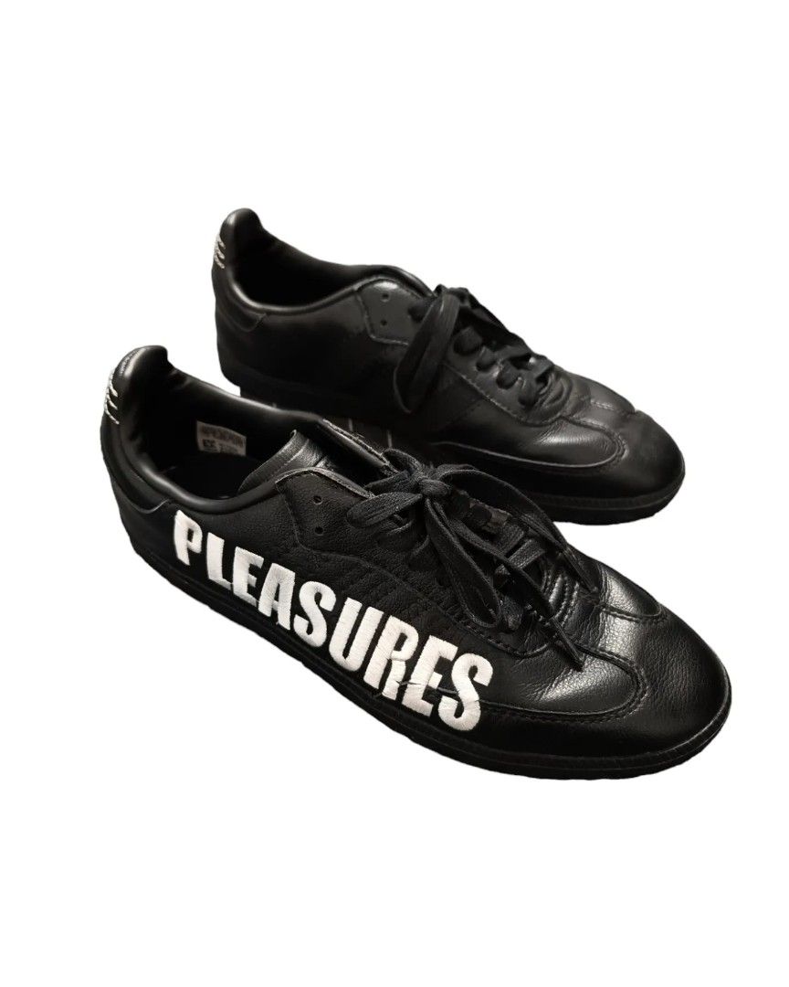 ADIDAS SAMBA X PLEASURES 3D CORE BLACK Men s Fashion Footwear Sneakers on Carousell