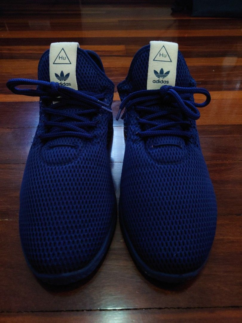 Adidas Tennis Hu Navy Blue Men s Fashion Footwear Casual shoes on Carousell
