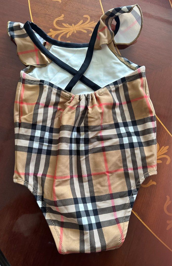 Burberry infant swimsuit hotsell
