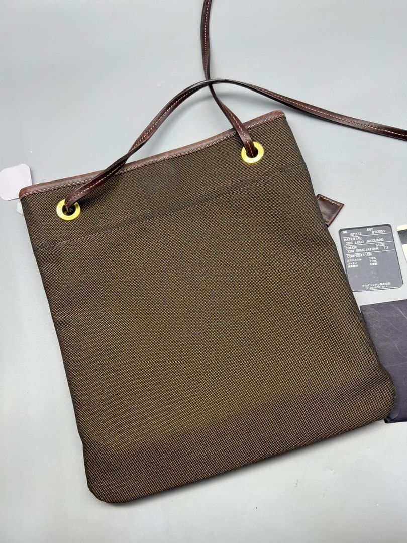 Authentic Prada (Category: Luxury Bags & Wallets) located in Manila. Submitted by chloe_luxuries (Listing ID 1289155883, Image 3). Description: Guaranteed original prada Jacquard sling bag Still in excellent condition Comes with authenticity card Pm for more details.