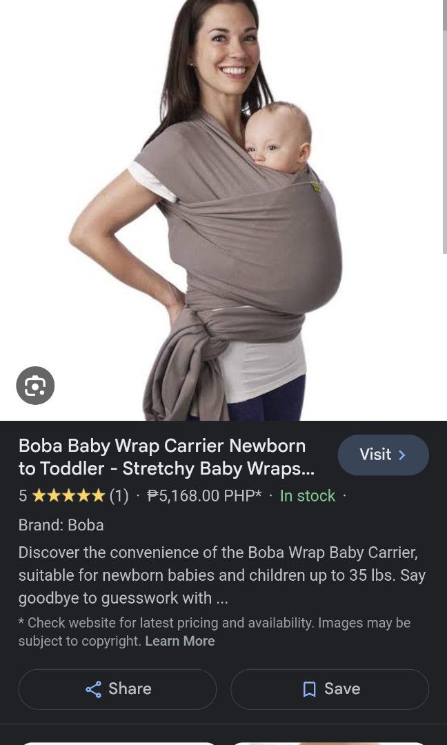 BOBA WRAP CARRIER Babies Kids Going Out Carriers Slings on