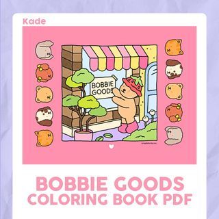170+ BOBBIE GOODS Coloring Book PDF