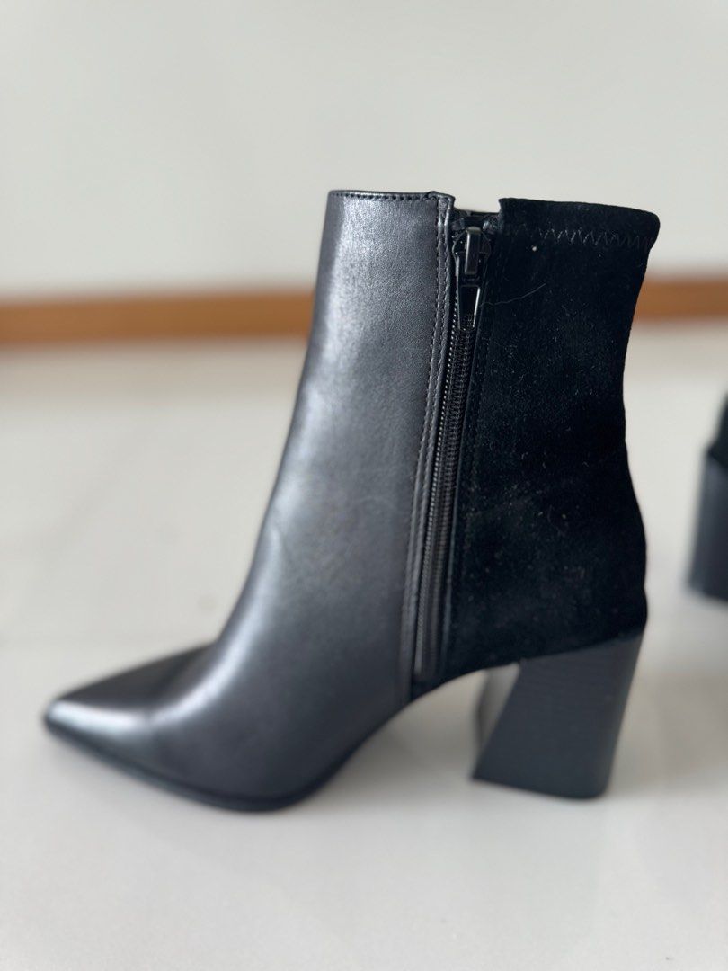 Aldo boots leather hot sale