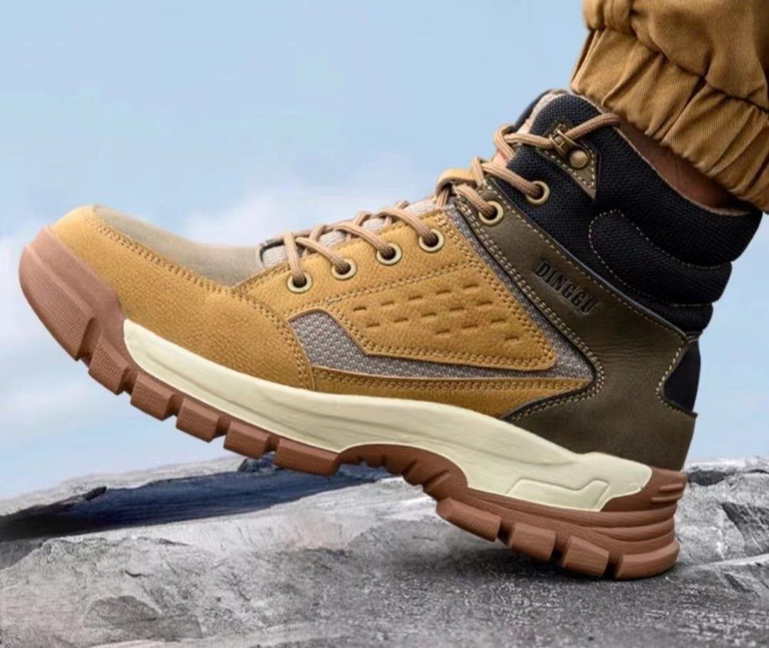 Brand New Safety Boots Steel Toe Waterproof Anti Slip Men s