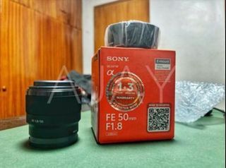 Brandnew Sony 50mm f1.8 lens