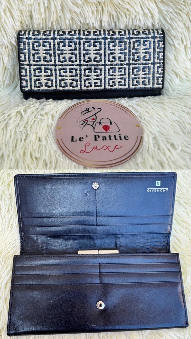 Bundle❣️LV Danube & Givenchy Wallet (Category: Luxury Bags & Wallets) located in Las Pinas. Submitted by Le.Pattie.Luxe (Listing ID 1288977516, Image 2). Description: 🎉Bundle Sale🎉 Vintage LV Danube + Free Givenchy Long Wallet 🖤Php 15k for both🖤 ▪️With signs of wear on the vachetta but monogram canvass still intact ▪️Peeling on the INTERIOR pocket ▪️Side chaps/side holder professionally replaced ▪️Both authenticated by B101Revue (see last pho