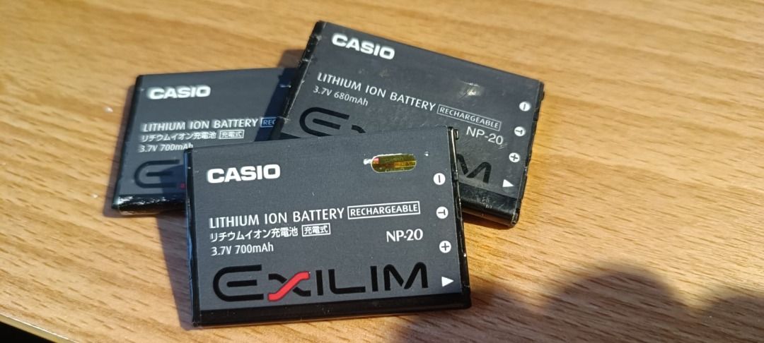 Casio top battery price