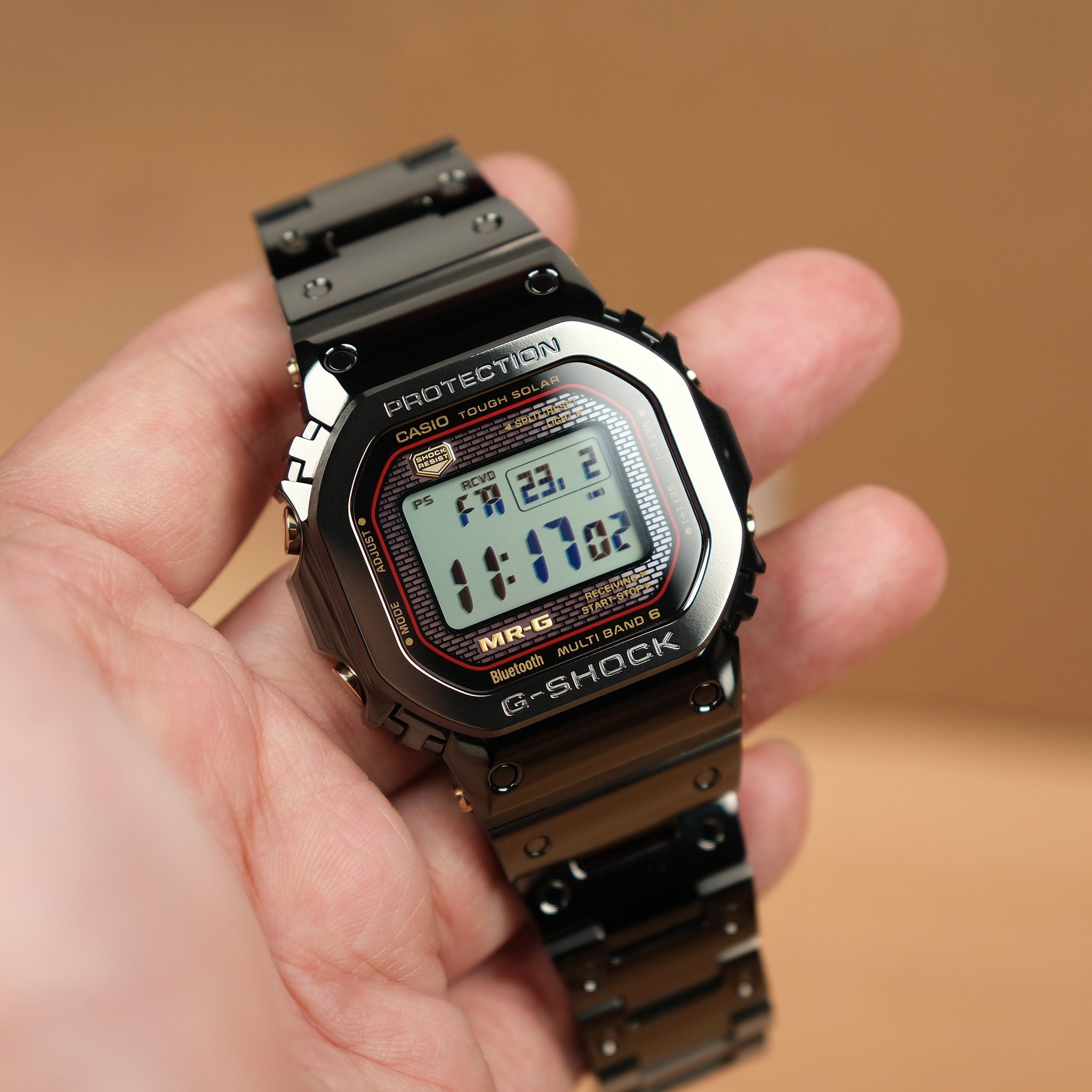 Casio square cheap metal
