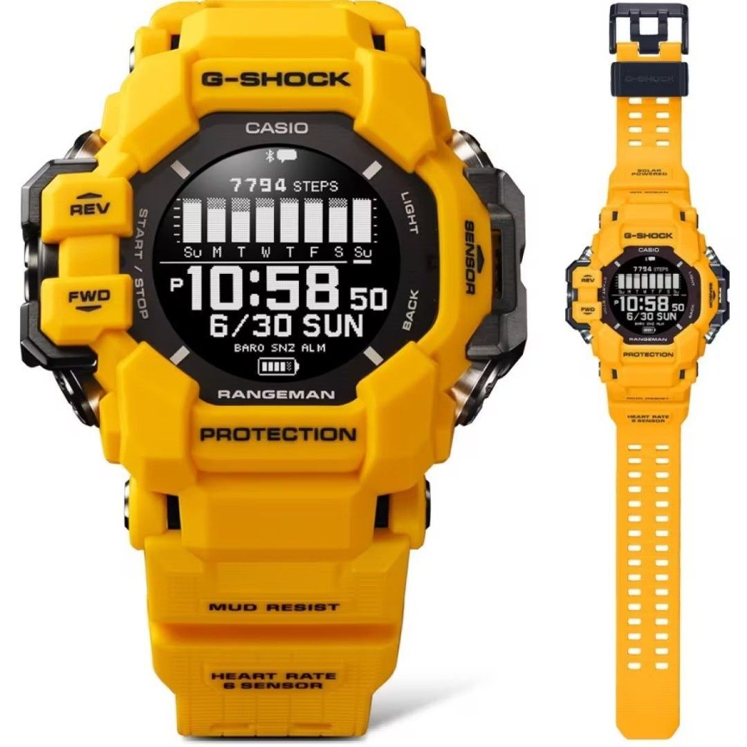 G shock sales heart rate monitor