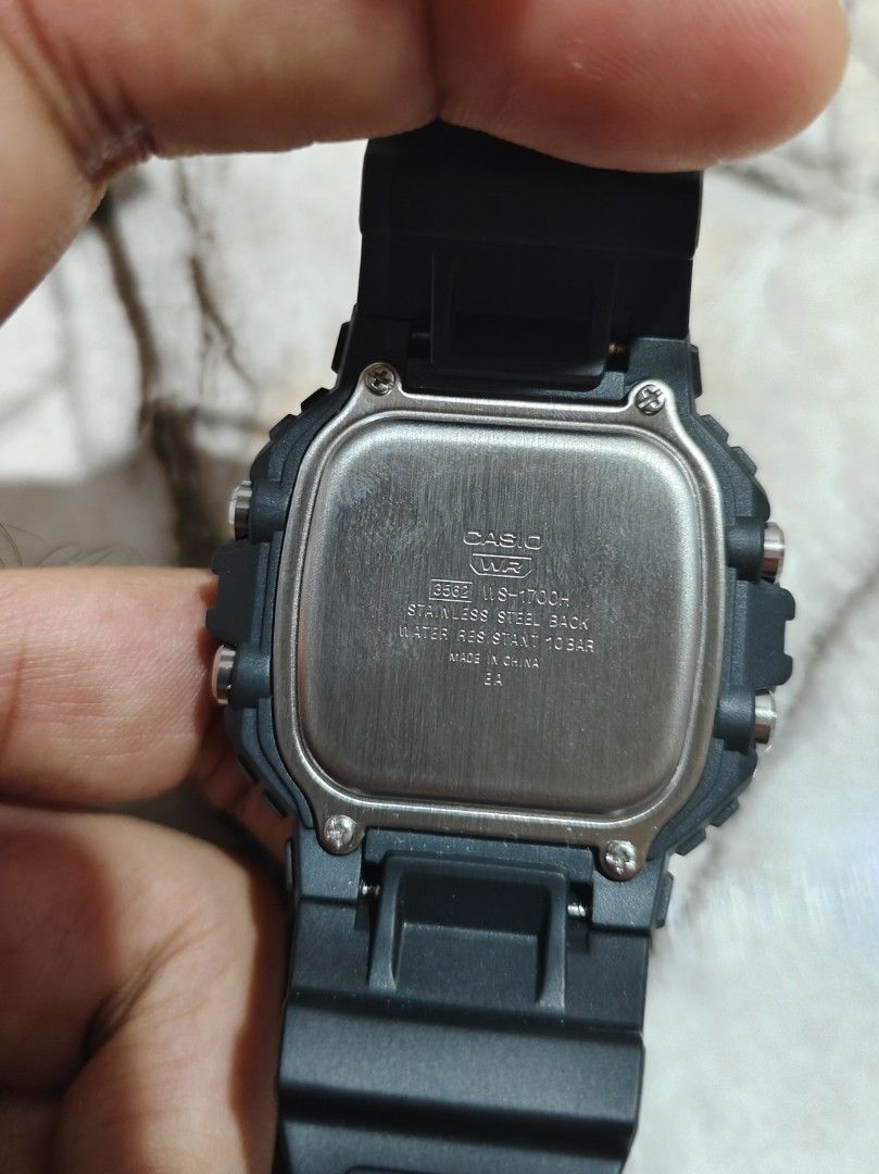 Casio WS1700H WS-1700H-1AV, Men's Fashion, Watches & Accessories ...